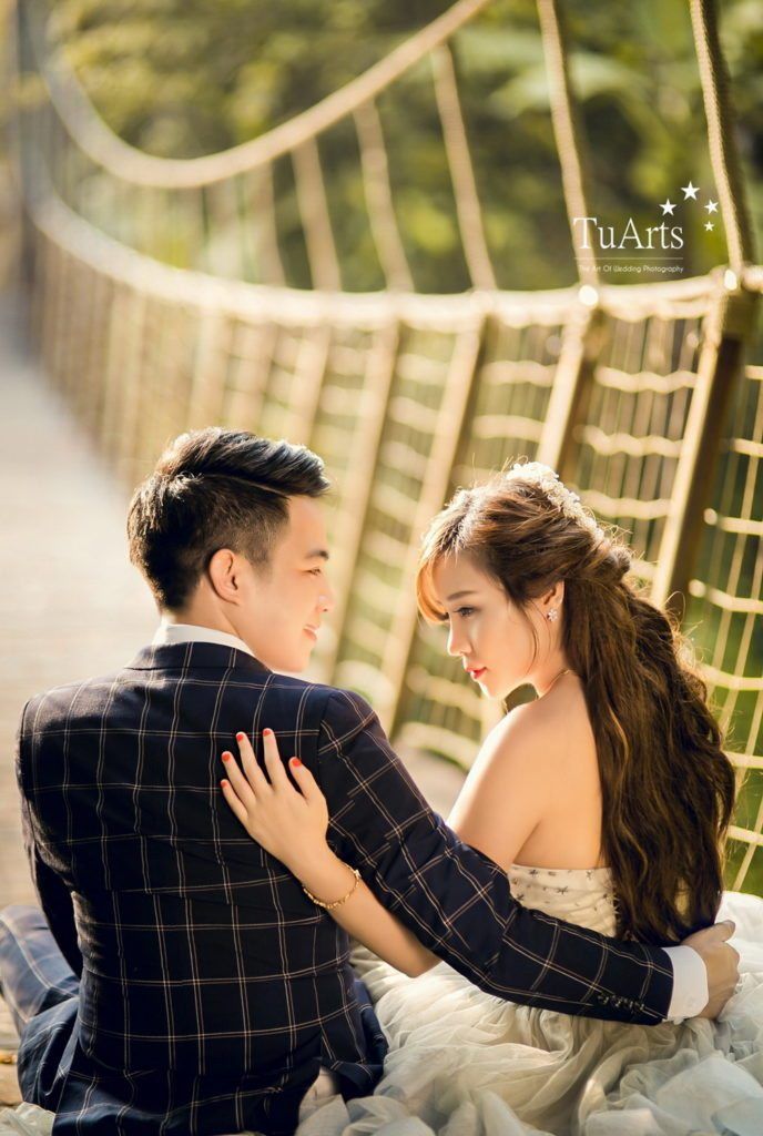 Tạo dáng chụp ảnh cưới lãng mạn và mới lạ tại TuArts Nguyen 6