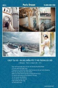 báo giá chụp ảnh cưới Hà Nội