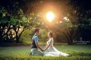 Ảnh cưới đẹp ở Vườn Nhãn