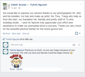 TuArts Nguyen Studio Feedback khách hàng 6