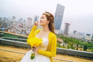 Album ảnh cưới đẹp của Á Hậu Huyền My - Hot Boy B Trần 6