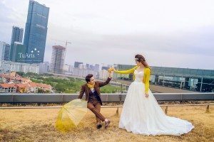 Album ảnh cưới đẹp của Á Hậu Huyền My - Hot Boy B Trần 7