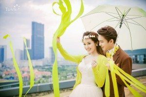 Album ảnh cưới đẹp của Á Hậu Huyền My - Hot Boy B Trần 13