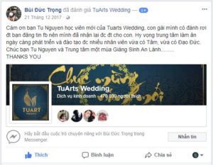 Feedback khách hàng về TuArt 17