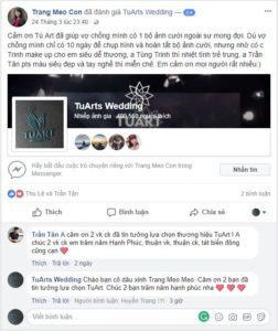feeback khách hàng về TuArt