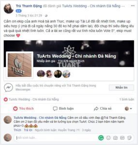 Feedback khách hàng về TuArt 20