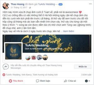 Feedback khách hàng về TuArt 5