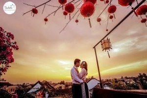 Chụp hình cưới lãng mạn