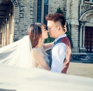 Chụp ảnh cưới ngoại cảnh trong nội thành Hà Nội 3