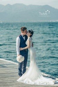 Một số cách tạo dáng chụp ảnh cưới 4