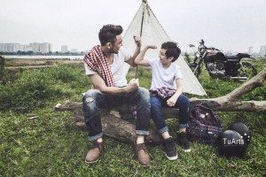 Album ảnh gia đình : Bố ơi mình đi đâu thế