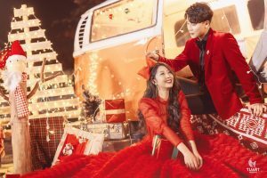 ảnh cưới đẹp phim trường