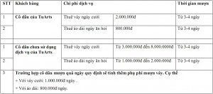 Lựa chọn nơi cho thuê váy cưới đẹp Hà Nội 4
