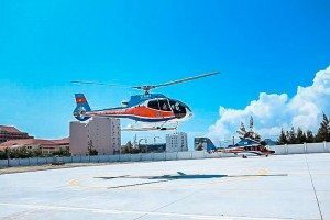 Ảnh cưới đẹp với trực thăng 5