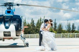 Ảnh cưới đẹp với trực thăng 21