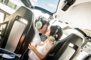 Ảnh cưới đẹp với trực thăng 24