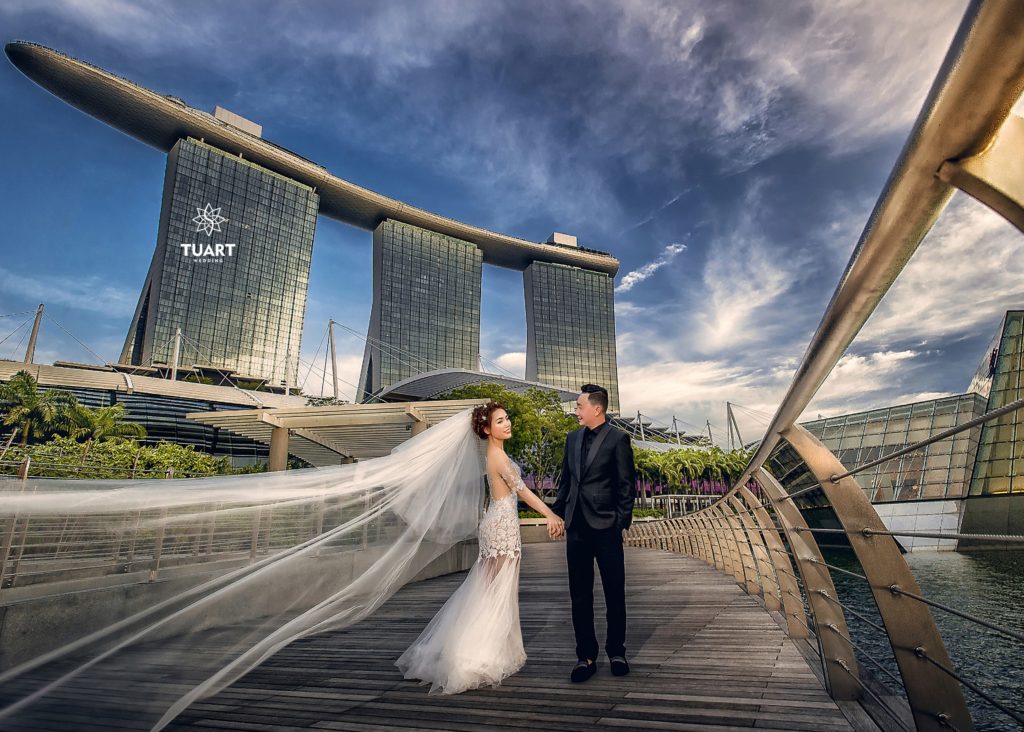 chụp ảnh cưới đẹp Singapore