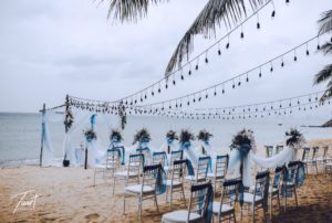 không gian decor tiệc cưới