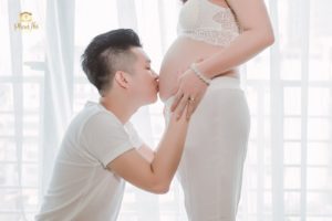 chụp ành bà bầu