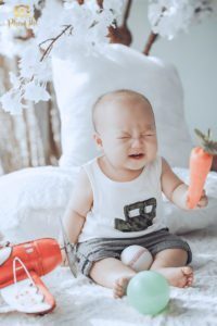 chụp ảnh cho bé