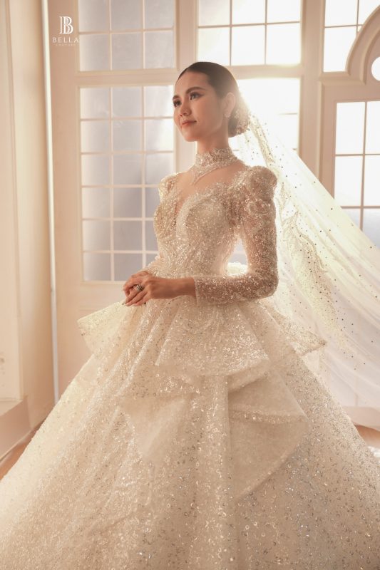 17 Mẫu váy cưới đẹp sang trọng theo xu hướng váy cưới 2022