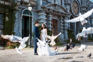 Album ảnh cưới đẹp - Phim trường Smiley villle : Minh Hải - Văn Hương