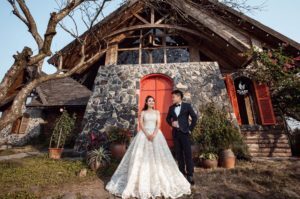 Album ảnh cưới đẹp - Phim trường Smiley villle : Minh Hải - Văn Hương