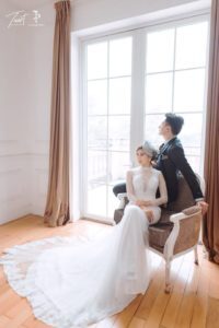 Studio chup anh cuoi dep - Biệt thự hoa hồng