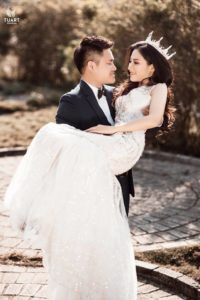 Album ảnh cưới đẹp - Phim trường Smiley villle : Minh Hải - Văn Hương