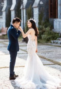 Ảnh viện chụp ảnh cưới đẹp - Phim trường Smiley villle : Minh Hải - Văn Hương