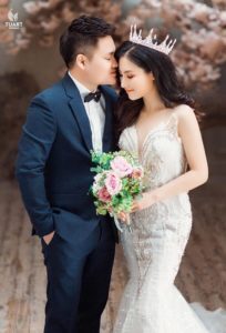Album ảnh cưới đẹp - Phim trường Smiley villle : Minh Hải - Văn Hương