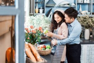 Album ảnh cưới đẹp - Phim trường Smiley villle : Minh Hải - Văn Hương