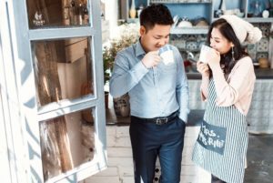 Album ảnh cưới đẹp - Phim trường Smiley villle : Minh Hải - Văn Hương
