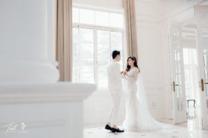 Album anh cuoi - biet thu hoa hong