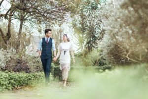 ảnh cưới đẹp - Biệt thự hoa hồng