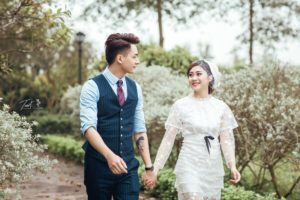 Studio chup anh cuoi dep - biet thu hoa hong
