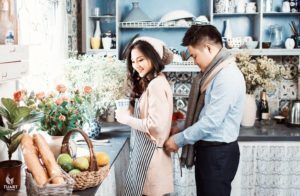 Studio chụp ảnh cưới - Phim trường Smiley villle : Minh Hải - Văn Hương