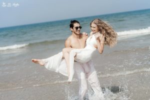 Album chụp hình cưới đẹp Mỹ Khê-Ngày hè rực rỡ