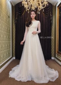 váy cưới đuôi cá đẹp s