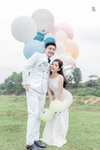 Album ảnh cưới ngoại cảnh Hà Nội