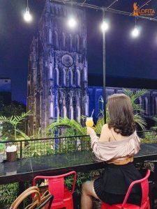 quán cafe đẹp nhà thờ