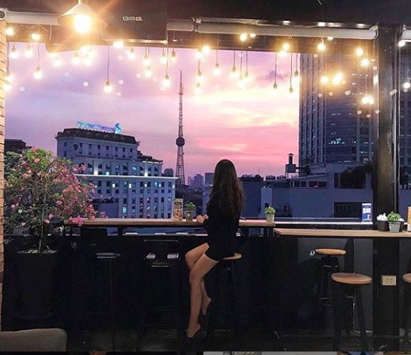 Thả hồn theo mây trời cùng 8 quán cà phê đẹp nhất ở Hà Nội với view 360 độ