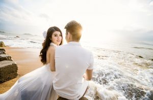 chụp ảnh cưới đẹp biển nha trang