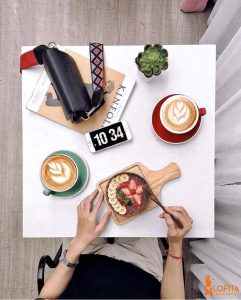 cafe cá koi
