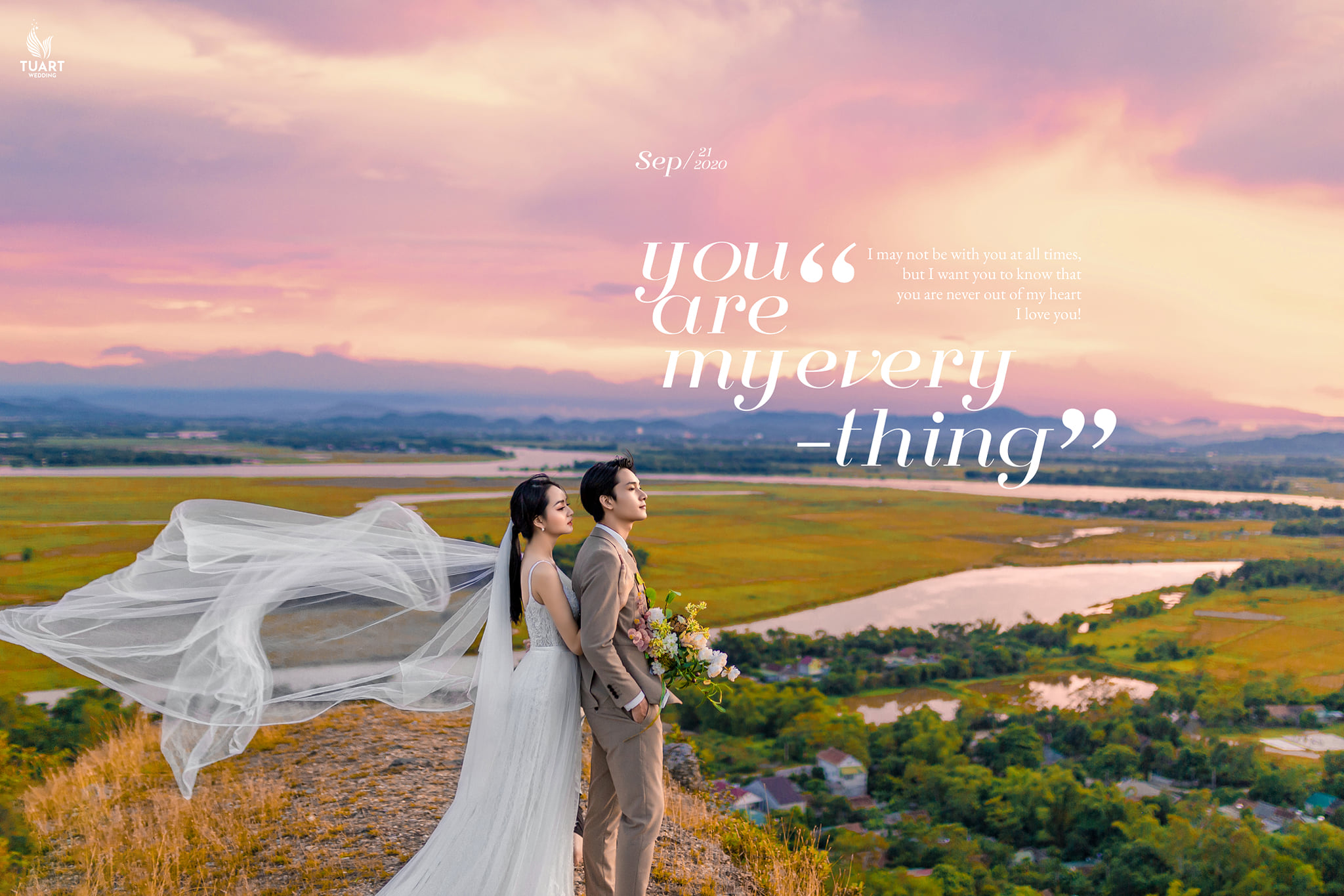 Album chụp ảnh cưới đẹp tại Vinh – Núi Lam Thành