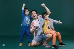 chụp hình gia đình đẹp