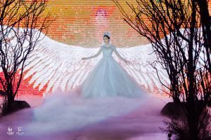 TuArt đơn vị bảo trợ hình ảnh độc quyền cho Vedette - Á hậu Tường San trong show diễn váy cưới đỉnh cao Bella Fashion Show
