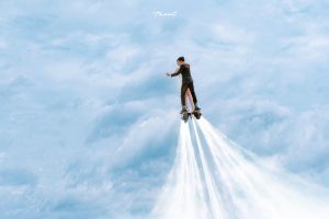 Chụp ảnh cưới với Flyboard: Ý tưởng Độc - Lạ - Chất được thực hiện hoá bởi TuArt