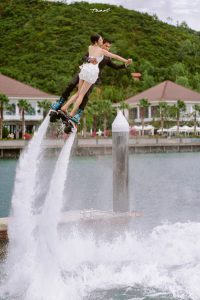 Chụp ảnh cưới với Flyboard: Ý tưởng Độc - Lạ - Chất chưa từng có được thực hiện hoá bởi TuArt