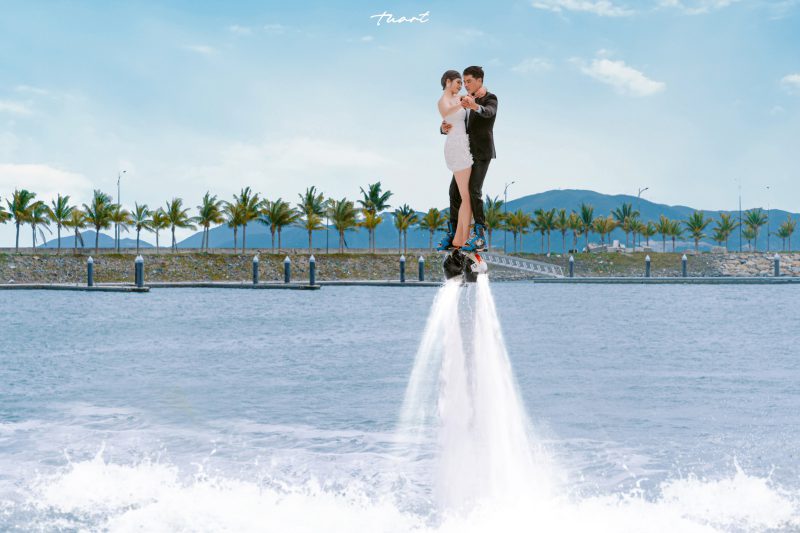 Chụp ảnh cưới với Flyboard: Ý tưởng Độc - Lạ - Chất chưa từng có được thực hiện hoá bởi TuArt
